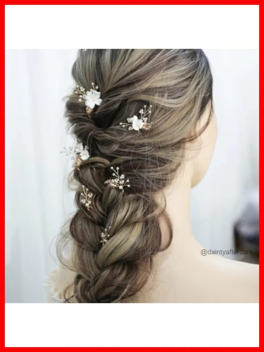 Handmade Pearl Bridal Hair Pins Wedding Hair Accessories for Women